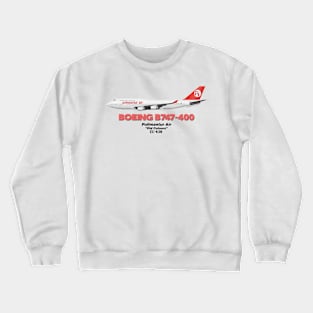 Boeing B747-400 - Pullmantur Air "Old Colours" Crewneck Sweatshirt